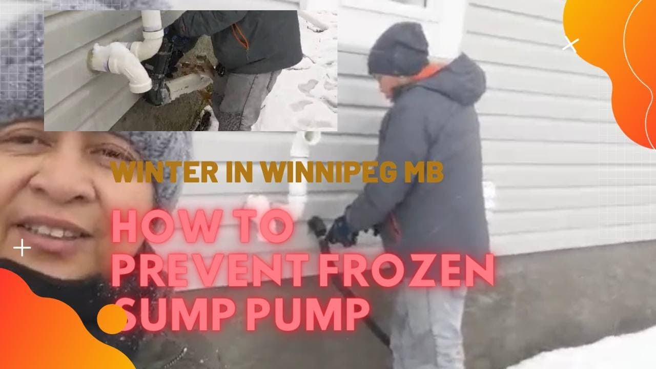 How to prevent frozen sump pump Fam Reyes journey to CAN 🇨🇦 sumppump