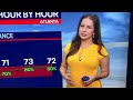 Mary Mays {FOX 5 Atlanta} pinch - hitting for Joanne Feldman … pretty cute. {5/17/24}