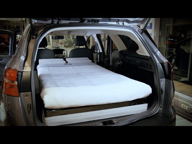 Sleep in Ford Focus with DreamCase Car Bed 