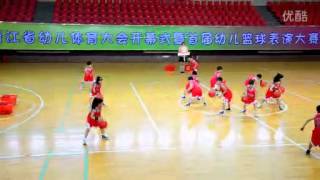 Chinese kids amazing basketball dance