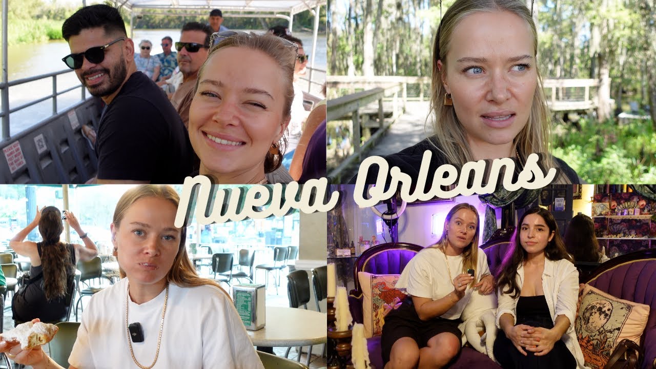 Una seguidora me acompañó a conocer Nueva Orleans! 🔮 Brujería, cocodrilos y esclavitud 😱