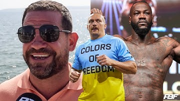 SPENCER OLIVER REACTS TO DEONTAY WILDER SAYING OLEKSANDR USYK IS "AFRAID", MESSAGE TO TYSON FURY