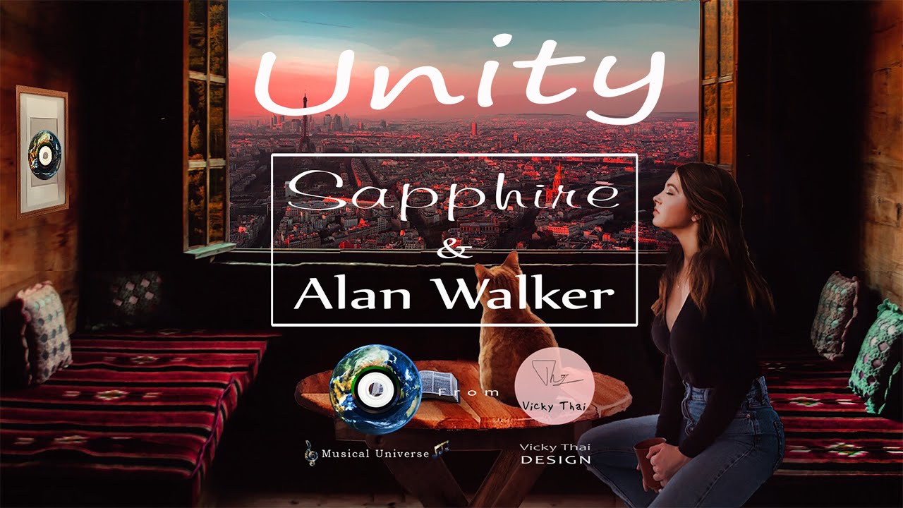 Unity (Acoustic) Alan Walkers x Sapphire (Lyrics Video) #music