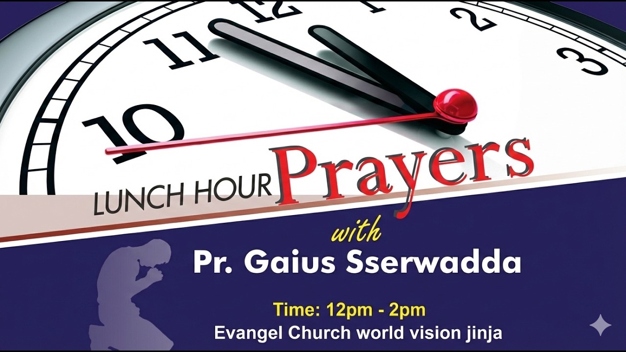 WEDNESDAY LUNCH HOUR SERVICE .AT EVANGEL CHURCH WORLD VISION JINJA  | 04. 03. 2026.