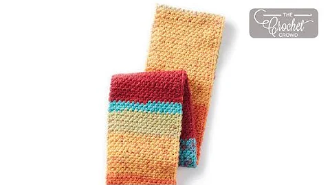 Learn to Crochet a Beautiful Textured Scarf for Beginners