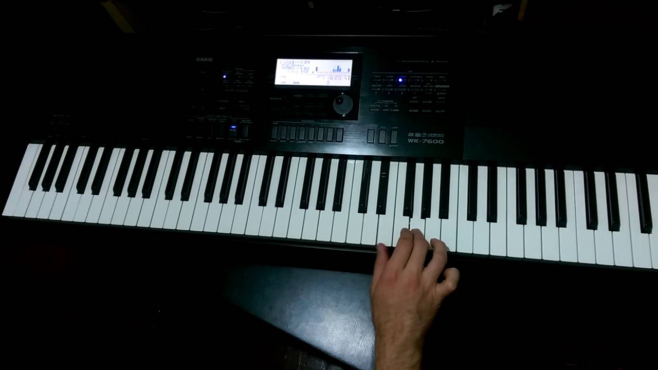 casio wk 7600 youtube