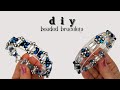 beaded jewelry. How to make beaded bracelets. very easy tutorial