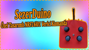 SezerDuino Özel Tasarımlı RC Kumanda #sürpriz #arduino | uzaktan kumanda