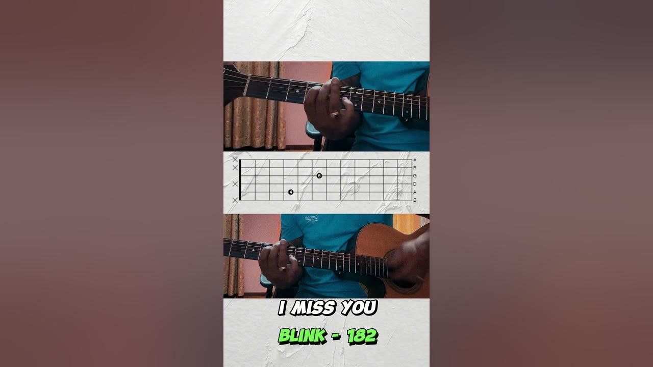 Guitar Lesson | I Miss You | Blink-182