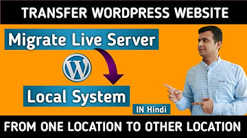 How to easily transfer wordpress site from live server Cpanel to localhost