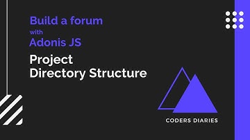Project Directory Structure - AdonisJS 5  from scratch