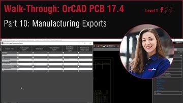 How to Generate Manufacturing Files in OrCAD PCB Editor 17.4