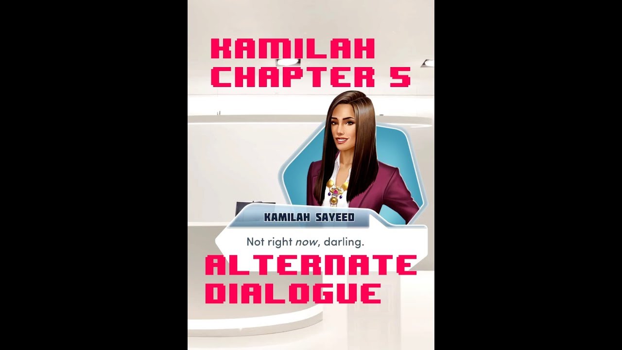 Choices: Kamilah x MC Bloodbound Book 1 Chapter 5 alternate dialogue