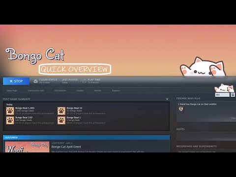 Bongo Cat Game Overview