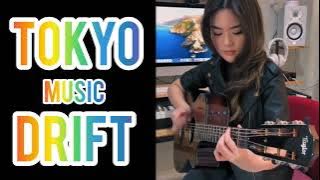 Tokyo Drift Music, Rate Her Playing! 1-10! 🔥 Guitar Music