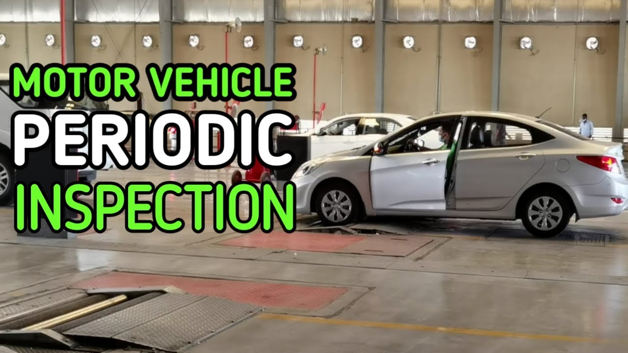 Motor Vehicle Periodic Inspection Done Fahas Ali Usman Ghani YouTube