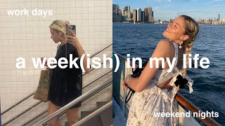 a few days in my life in nyc ๐ฝ work & weekend
another vlog weeeee!! settling in to my new routine, staying busy with friends, and enjoying summer in nyc ๐
lets hang out ๐ IG @margot.lee
๐ LINKS ๐
Tata Harper Reparative Moisturizer: https://bit.ly/3c3ps6F
Tata Harper Reparative Moisturizer Dupe: https://bit.ly/3Pa4mSf
Tata Harper Mist: https://bit.ly/3Pcihaj
Tata Harper Mist Dupe: https://bit.ly/3ytbAKo
Bed skirt: https://bit.ly/3HYcinf
Pillow covers: https://bit.ly/3uc7Mfc
Pillows: https://bit.ly/3PbmHOB
Toile bedding (duvet): https://bit.ly/3yPKHl6
Floral maxi dress (similar) https://bit.ly/3PhQ1mR
Converse: https://bit.ly/3ABiYWH
Black bows: https://bit.ly/3NMHbfC
Emilys painted pots!!! https://bit.ly/3aseO8X
MY PODCAST: https://anchor.fm/margot-lee
MY SOCIAL MEDIA:
instagram: https://www.instagram.com/margot.lee/
Spotify: https://open.spotify.com/user/k3560hb...
Tik Tok: https://www.tiktok.com/@margot.lee
Get 10% off Glossier and free shipping over $30: glossier.com/reps/margotlee
This vlog is not sponsored a few days in my life in nyc ๐ฝ work & weekend