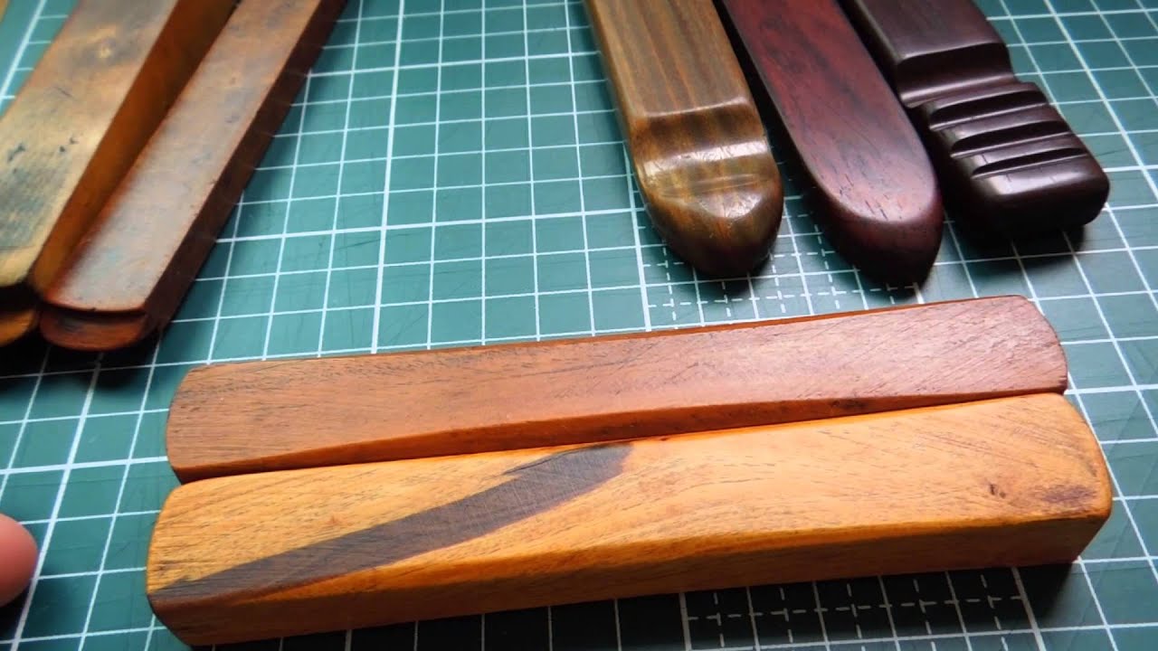 Woodturning a Leather burnishing Tool 