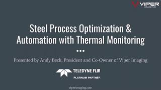 Steel Process Automation and Optimization with Thermal Monitoring