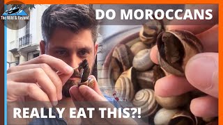 🐌 EATING SNAILS IN MOROCCO? 🐌 | Hot Snail Soup (Moroccan Food Tour Segment)