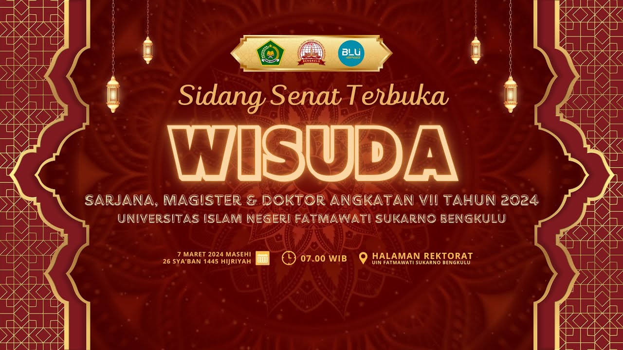 WISUDA SARJANA MAGISTER & DOKTOR ANGKATAN VII TAHUN 2024 - YouTube