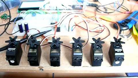 Parallax Propeller servo test
