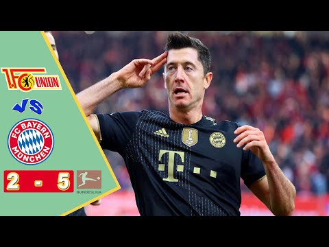 1. FC Union Berlin vs Bayern Munich 2-5 Bundesliga I Goals Highlights Match Report 30/10/2021