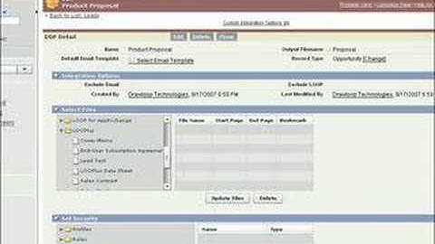 Automate Document Creation on Salesforce.com