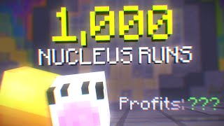 What I Got From 1,000 NUCLEUS RUNS! (Hypixel Skyblock)