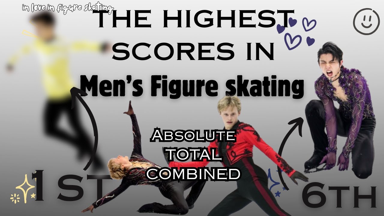 the best scores EVER in men's figure skating! (combined total) - in love in figure skating