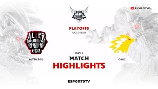 Alter Ego vs ONIC HIGHLIGHTS MPL ID S16 PLAYOFFS | ONIC VS AE ESPORTSTV