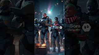Helldivers Christmas carols. #fake #sora #gaming #videogames #christmas #helldivers2 #singing