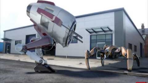 3dsmax mental ray walker quad 29may