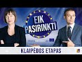 Eik Pasirinkti | Europos Parlamento kandidatų intelektualus žaidimas – debatai | Klaipėdos etapas