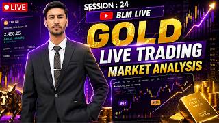 Celebrity GOLD/XAUSUD Live Trading Today | XAUUSD Live Trading Session #24 | Blackline Matrix Live Wealth