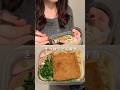 33歳独身女の1食140円きつねうどん弁当！レシピは説明欄#shorts #節約レシピ #簡単レシピ