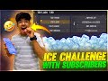 FREE FIRE || NEW ICE CHALLENGE WITH OFFICIAL TSG MEMBERS || LEGEND NE DIYA DHOKA || CRYING REACTION
