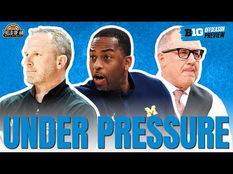 The Big Ten coaches under the MOST pressure this season! | BIG TEN PREVIEW