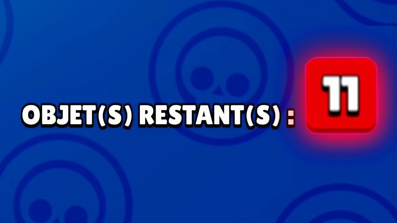 Un Nouveau Record Du Monde 11 Objets Restants Dans Cette Boite Pack Opening Brawl Stars Youtube - liste cadeau brawl stars mega boite