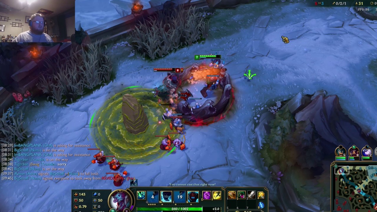 League of Legends Trundle Top Lane (I Sadly Let Yorick get fed) YouTube