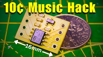 10¢ MCU Music Hack - CH32V003
