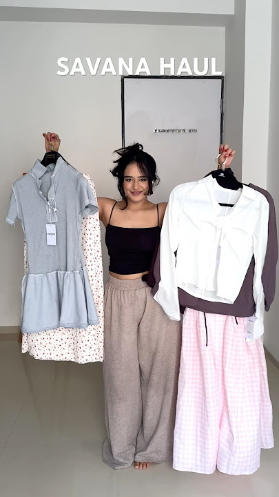 Which one’s your fav❓#fashion #ootd #savana #haul #ytshorts #youtubeshorts #viral #style