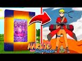 COMO FAZER UM PORTAL PARA O MUNDO do NARUTO no MINECRAFT !