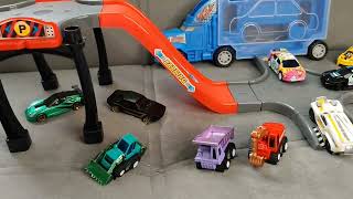 2 Minute Satisfying Car Unboxing Hot Wheels, Die Cast, Mack,Truck,Excavator