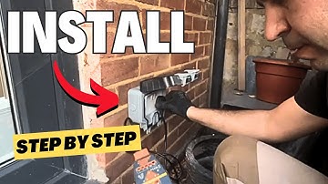 How to Install An Outside Wall Socket (Step-By-Step)