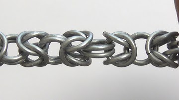 MAILLE BASICS: BYZANTINE WEAVE