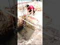 how to putting concrete work in village house #civil #construction #building #civilengineering