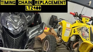Suzuki Ltz400 timing chain replacement