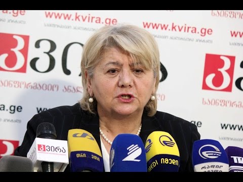 26.02.2015 გუგული მაღრაძის პრესკონფერენცია - პორტალ \"კვირას\" პრესკლუბი