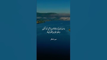 مَنْ عَمِلَ سَيِّئَةً فَلَا يُجْزَىٰ إِلَّا مِثْلَهَا ۖ || سورة غافر || علي جابر